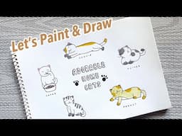 Draw & Paint ADORABLE HOME CATS 🇵🇭