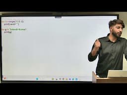 Lecture 6 Python: Even/Program | Iterative Statements | for loop | for else | range function | Vikas