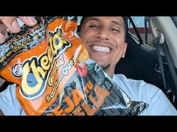 NEW FLAVOR CHEETOS SALSA QUESO - SNACK REVIEW