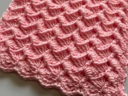 Elegant ONE ROW REPEAT | Crochet Stitch Tutorial #crochet