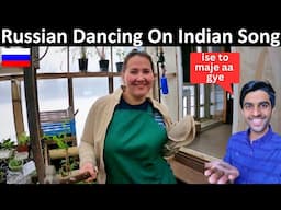 Russian Girl Dancing On Indian Songs 💃