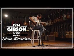 1934 Gibson L-00 played by Shaun Richardson