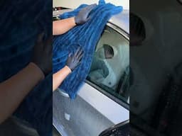 Mega dry your ride with the Megalodon Twisted Loop Drying Towel! #shorts #howto #diy #detailing