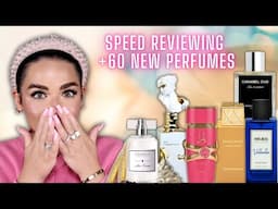 I'VE GOT +60 NEW PERFUMES TO SHOW YOU :O SPEED REVIEWING NEW SCENTS | Paulina&Perfumes