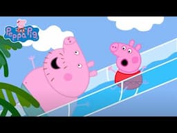 The LONGEST Water Slide EVER 💦 | Peppa Pig Asia 🐽 Peppa Pig Full Episodes