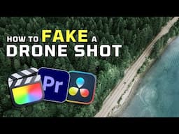 HOW TO TURN A PICTURE INTO A MOVING "DRONE SHOT" // EASY TUTORIAL