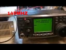 145MHZ amplifier test-WOW