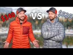 BUDGET VS EXPENSIVE DOWN JACKETS - Warm