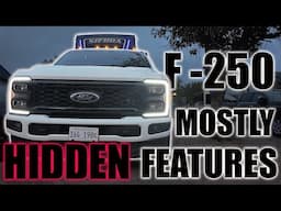 Ford F250 XL STX Package 6.8L V8 FEATURES only available when TOWING.