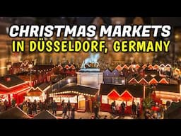 7 BEST Christmas Markets in Düsseldorf, Germany!