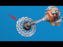 Millions Don't Know This! Turn Brake Discs into Circular Saw Blades with Maximum Safety