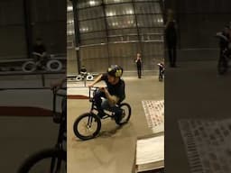 Tiniest roughest flip drop on BMX i have ever done💥 #bike #bmx #mtb