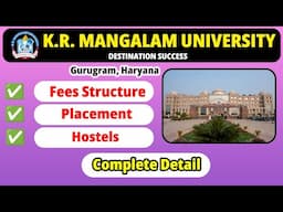 KR Mangalam College Review | Fees Structure | Placement | Akash Dash