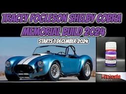 Tracy Fogleson "Good Moron" AC/Shelby Cobra  Memorial Build