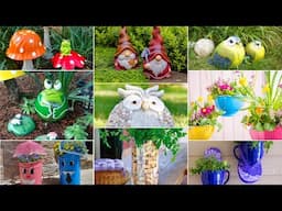 Creative DIY Garden Decorations: Transform Your Outdoor Space with Upcycled Materials