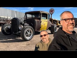 Model A Road Trip Broke Down Within 25 Miles OIL LEAK FROM HELL! Will We Even Make It?