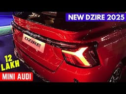 Finally Mini AUDI is Here ! 2025 Maruti Suzuki Dzire Top Model LED Headlights Review | DZIRE 2024