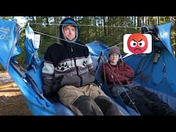 Sharing a Couples Hammock (Amok Draumr Double)