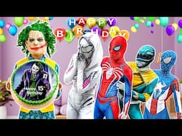 Spiderman's surprise gift for Joker's birthday (Funny action) || Spider-Man: Into The Spider-Verse