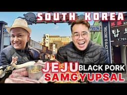 BLACK PORK EXPERIENCE in JEJU SOUTH KOREA