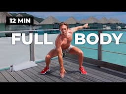 HARDEST 12 Min Workout 🔥 Full Body, No Equipment (INTENSE!)