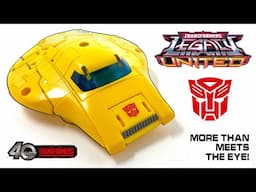 IMPRESSIVE! Transformers LEGACY United Deluxe Class ORIGIN BUMBLEBEE Review