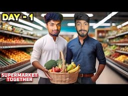 Day -1 | Setting Up Our Store |  Supermarket Together தமிழ் - Black FOX