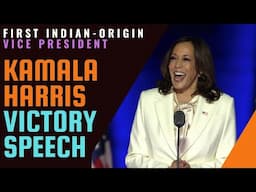 FIRST Indian-Origin US Vice President Kamala Harris : "You Chose HOPE, assured new day for America"