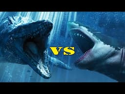 মেগালোডন VS মোসাসোরাস , যুদ্ধ হলে কে জিতবে ? Megalodon Vs Mosasaurus - Who Would Win?