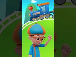 Blippi's Train Dance | Cars & Truck Videos for Kids | #shorts