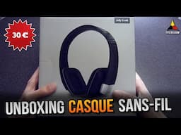 Un casque audio sans-fil pour 30 € ? (Unboxing) Jelly Comb Casque Audio Rechargeable