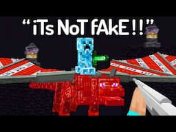 The FUNNIEST FAKE Minecraft Speedruns EVER...