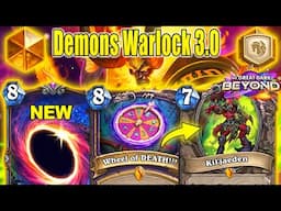 Infinite Demon Starship Control Warlock 3.0 Deck New Expansion The Great Dark Beyond | Hearthstone