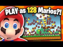 Play as 128 Marios at once?!