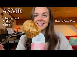 ASMR Honeycomb, Makeup, Slime…