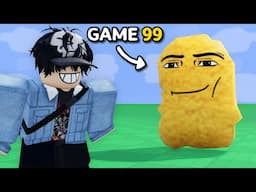 I Explored 100 RANDOMIZED Roblox Games