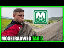 140km Moselradweg Finale bis zur Mündung in Koblenz | Wird es endlich regnen?