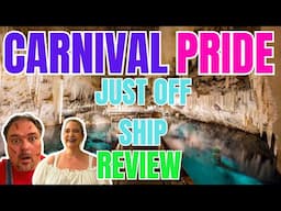 2024 Carnival Pride | Just Off Ship | Our Thoughts and Review