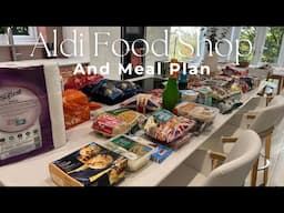 ALDI WEEKLY FOOD SHOP | GROCERY HAUL & MEAL PLAN | Emma Louise