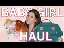 💕Baby Girl Haul💕 And a rant about baby girl clothes...