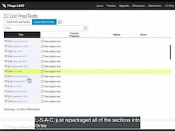 How to switch from 2-digit to 3-digit PrepTests (for August and later tests) on 7Sage