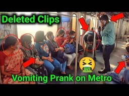 Vomiting Prank Deleted Clips or Unseen Parts 🤮😳