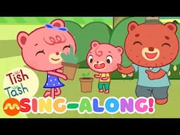 Little GREEN Friends DANCING GROWING 🌱💃🎶 | TishTash S1E01 Sing & Dance | @mediacorpokto