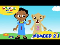 Count with Akili | Counting to number 2 | Akili & Me #kidssongs #countingforkids