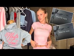 🎀 ♡ it girl wardrobe staples - *HUGE* white fox boutique try on haul  𐙚 ‧₊˚ ⋅