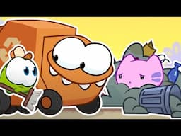 America Recycles Day | Om Nom stands for Planet 🌍 Cartoons for Kids | Cut The Rope