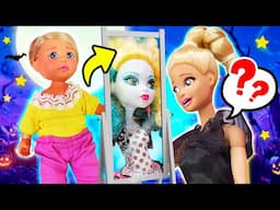 A Boneca Barbie e o Espelho: Uma Aventura de Halloween! Vlog da Barbie