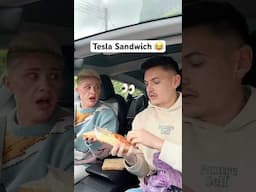 When You Make A Sandwich In The Car 😂 #shorts #prank #funnyvideos