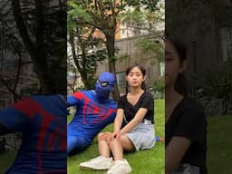 Spider-man vs Money Heist 169 #spiderman #shorts #homic