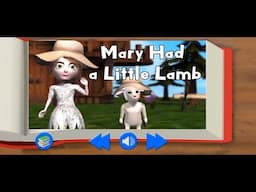 Mary Had a Little Lamb | Read Along Nursery Rhymes